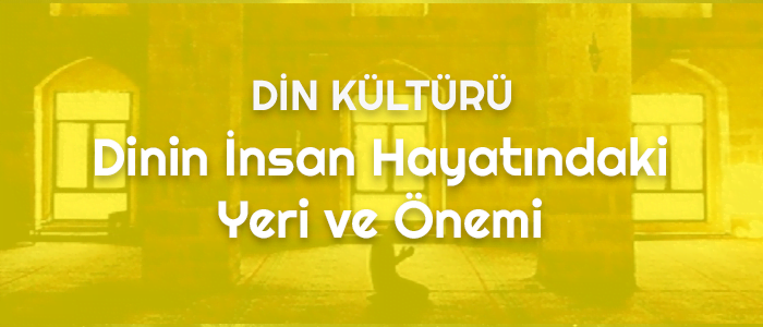 Din bir teselli kaynağıdır