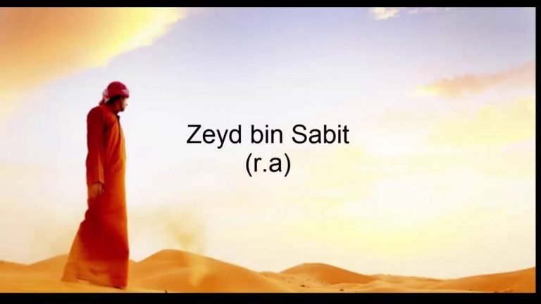 Zeyd bin Sâbit (r.a.) Kimdir?
