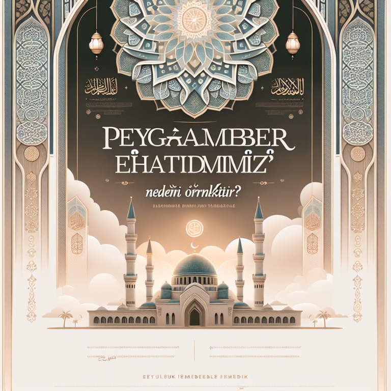 Peygamber Efendimiz’in Hayatı Neden Örnektir?