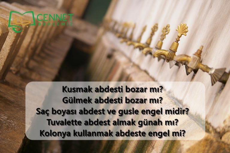 Abdest Hakkında Sorular 2