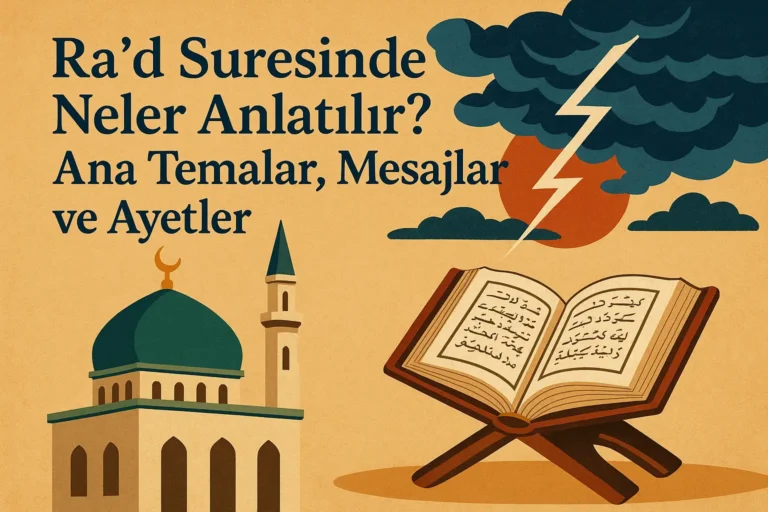 Ra’d Suresinde Neler Anlatılır? Ana Temalar, Mesajlar ve Ayetler
