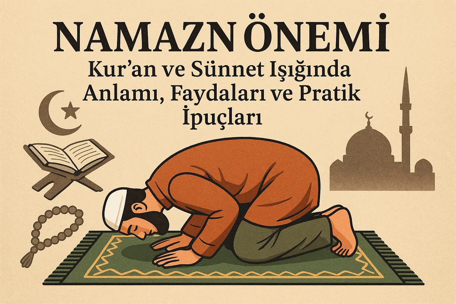 Namazın Önemi: Kur’an ve Sünnet Işığında Anlamı, Faydaları ve Pratik İpuçları - Visual Content