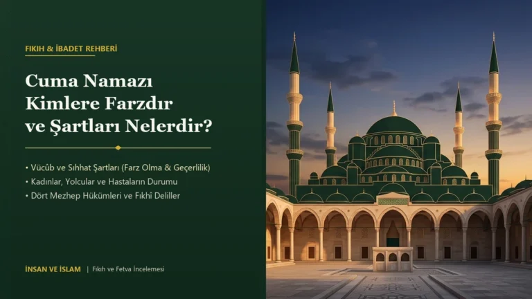 Cuma Namazı Kimlere Farzdır ve Şartları Nelerdir?