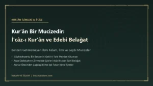 Kur’ân Bir Mucizedir: İ’câz-ı Kur’ân, Belağat ve Bilimsel Mucizeler